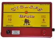 Cyclops Brute 8 Joule Battery Powered Fence Energizer Fencer 12 Volt DC
