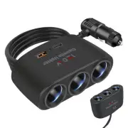 Cigarettes Lighter Plug Splitter Adapter Socket Car Charger Adapter USB Charger
