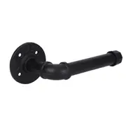 Bathroom Water Pipe Wall Mounted Rack Toilet Roll Paper Holder Tissue Storage Shelf
