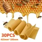 30Pcs Beekeeping Frames Honeycomb Foundation Sheet Wax Honey Bee Hive Equipment