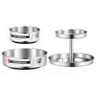 Turntable Cabinet Organizer 360 Degree Rotating Tabletop Stand Spice Rack