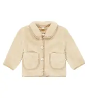 [Burberry Kids] Burberry Kids Baby faux shearling jacket M 18 beige