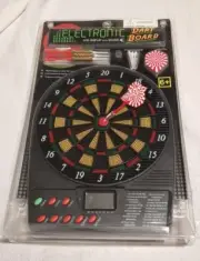 Electronic Dart Board LCD DISPLAY & SOUND SCOREBOARD 18 GAMES 8 PLAYERS WALL OR