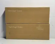 2x NEW SimpliSafe Home Security Alarm System Yard Stake Kit (No Sign Included)