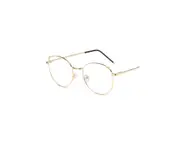 Blue Light Blocking Myopia Glasses Metal Lens Frame - 6