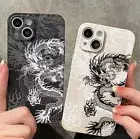 For iPhone Dragon Chinese New Year Phone Case iPhone 16 15 14 13 12 11 X Pro Max
