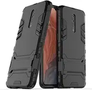 SCIMIN Hybrid Case for Oppo Reno Z, Shockproof Case for Oppo Reno Z, Dual Layer Protection Hybrid Rugged Case Hard Shell Cover with Kickstand for Oppo Reno Z