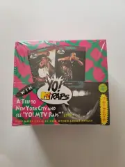 ProSet MusiCards 1991 Yo! MTV Raps Cards Box of 36 Packs New Unopened