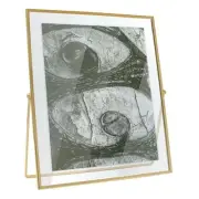 MIMOSA MOMENTS Gold Metal Floating Picture Frame (Gold, 8x10)