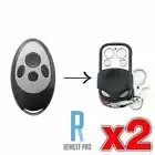 2 x Garage/Gate Remote SKR433-1 SKRJ433 Replacement to suit Gryphon Stealth TM60