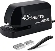 Electric Stapler - 45 Sheet Capacity, Automatic Stapler for Desk, Heavy Duty Desktop Stapler, Jam-Free and Easy Reload, AC Adapter Powered, Includes 1500 Staples, for Classroom, Office or Desk