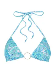 Melissa Odabash Miami Paisley-print Bikini top - Blue - 42 (UK 10 / S) 42 (UK 10 / S)