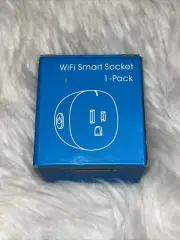 WiFi Smart Socket 1 Pack White