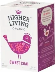 Higher Living Organic Sweet Chai G/F 15Teabags