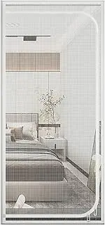 Jowenia Cat Gate Door, Scratch-Resistant Cat Gate, Balcony Door with Double-Sided Zippers for Living Room, Bedroom, Kitchen, Patio (85 x 210 cm, Type D)