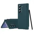 For Samsung Galaxy Z Fold 6/5/4/3/2 Shockproof Phone Case+Tempered Glass+Stylus