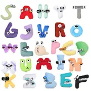 26 Styles Alphabet Lore Plush Toy Stuffed Plushie Doll Anime Soft Xmas N letter