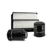 NTK Air Oil Fuel Filter Service Kit for Toyota Tarago TCR10R 2.4L 2TZFE 90-00
