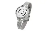 Women's Fashion Magnetic Quartz Cascual Gold Silver Wrist Watch stainless steel - Silver