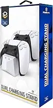 Powerwave PS5 Dual Charging Stand - Modern Style - 2 USB Type-C Ports - LED Indicators - Short Circuit Protection