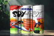 Spy Vs Spy Sega Master System 20 Ounce Stainless Steel Tumbler Metal Straw