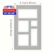 1pc rectangle geometric journaling stencil for tile and crafts