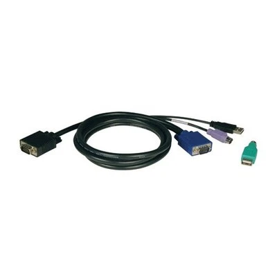 Tripp Lite 15ft USB / PS2 Cable Kit for KVM Switches B040 / B042 Series KVMs