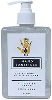 Be A Clean Bee 75% Alcohol Based Hand Sanitiser Gel containing Aloe Vera 500mL
