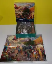 NEW Disney Thomas Kinkade DUMBO Circus 750 Piece Puzzle Ceaco w/ Poster