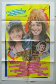 TIMES SQUARE ORIGINAL TRI FOLDED 27X41 MOVIE POSTER 1980 NYC RADIO DJ TIM CURRY