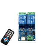 5V Infrared Remote Control Wireless Relay Module Jog Self-locking 2 Way Relay