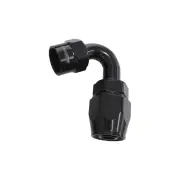 Aeroflow 120 Degree Kryptalon One Piece Full Flow Swivel Hose End Black -16 AN
