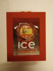 Ice - World Spain Edition Two Tone Dial Silicone Red Strap Unisex 48mm Watch