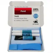Touch up paint for Ford Red LUCID CARPET 7443 C MAX PUMA Pen Stick Scratch Chip