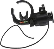 TRUGLO Hyper Strike Click-Up Drop-Away Cable-Driven Archery Black Arrow Rest - Quiet Full-Arrow Containment - Left & Right-Handed Options