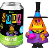 The Nightmare Before Christmas - Mayor Black Light Vinyl (with chase) Soda