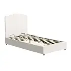 Bed Frame King Single Size Boucle FION