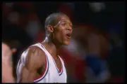 Forward Terrance Roberson Fresno State Bulldogs looks on happily t- Old Photo