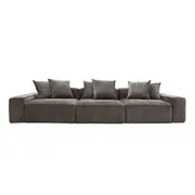[James Lane] Riley Muse Mink Modular Sofa - 3 Seater