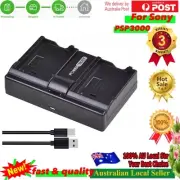 USB Dual Charger for Sony PSP 3000 PSP Slim 2000 PSP-S110 Console