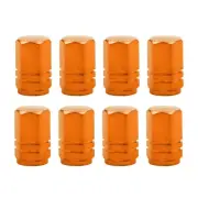 8Pcs Stainless Steel Car Wheel Tire Valves Tyre Rims Stem Covers Universal