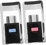 Homoyoyo 2 Set Water Dispenser Sink Filter Refillable Extender Drinking Purifier Basin Automatic Sprayer Distilled Electric Kitchen Soda Drinks System Filtration Pump Pop Plastic