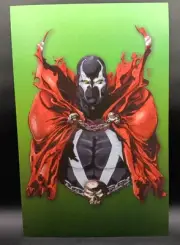 Spawn 11x17 Uv Cut Art Print By Gabriel Eskivo Santos