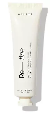 Haleys Re-Fine Soft Matte Poreless Primer 1 oz NIB!
