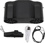 PORTABLE 3 IN 1 WAIST FAN ADJUSTABLE WIND SPEED 20000MAH ELECTRIC BODY FAN OUTDOOR WORK