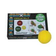 Fabrication Enterprises 10-0776 CanDo Memory Foam Squeeze Ball - 2.5 in. Diam...
