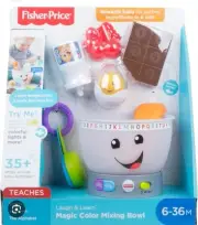 Fisher-Price Laugh & Learn Colors/Numbers/Alphabet Magic Color Mixing Bowl