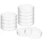 90mm High Borosilicate Glass Petri Dishes with Lids, 10 Pack Petri Plates