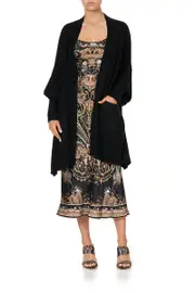 OVERSIZED PATCH POCKET CARDIGAN STUDIO 54