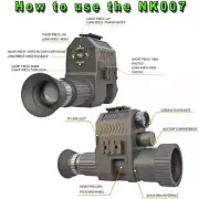 Digital Night Vision Scope Monocular Travel Infrared Camcorder Support Photo Vid